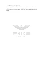 Предварительный просмотр 5 страницы FEICE FM602 Instruction Manual