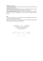 Preview for 5 page of FEICE FS021 Instruction Manual