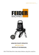 Feider Machines AIRWIN1000W Instruction Manual preview