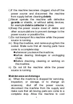 Preview for 6 page of Feider Machines FAS3000-A Instruction Manual