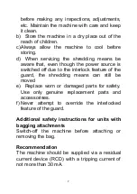 Preview for 7 page of Feider Machines FAS3000-A Instruction Manual