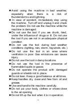 Preview for 10 page of Feider Machines FAS3000-A Instruction Manual