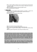 Preview for 21 page of Feider Machines FAS3000-A Instruction Manual