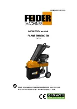 Feider Machines FBT70 Instruction Manual preview