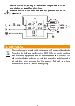 Preview for 19 page of Feider Machines FBTE120L User Manual