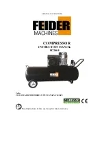 Feider Machines FC200L Instruction Manual preview