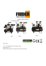 Feider Machines FC6LS Instruction Manual preview