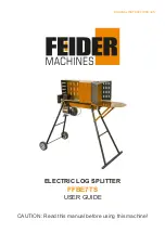 Feider Machines FFBE7TS User Manual preview