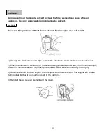 Preview for 22 page of Feider Machines FG7000RE Instruction Manual