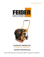 Feider Machines FG8500RS Instruction Manual preview