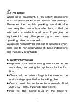 Preview for 5 page of Feider Machines FHAEP120015L Original Instructions Manual