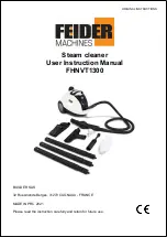 Preview for 1 page of Feider Machines FHNVT1300 User Instruction Manual