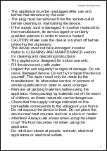 Preview for 3 page of Feider Machines FHNVT1300 User Instruction Manual