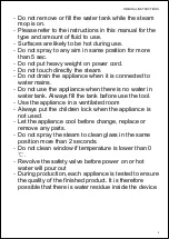 Preview for 4 page of Feider Machines FHNVT1300 User Instruction Manual