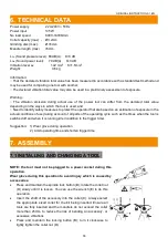 Preview for 11 page of Feider Machines FMO130-210 Instruction Manual