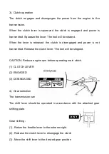 Preview for 19 page of Feider Machines FMTC100 Instruction Manual