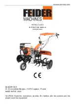 Feider Machines FMTCPRO100 Instruction Manual preview