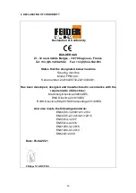 Предварительный просмотр 14 страницы Feider Machines FPB140-1 Instruction Manual