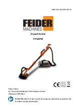 Feider Machines FPGAI750 Original Instructions Manual preview