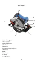 Предварительный просмотр 10 страницы Feider Machines FSC1485 Instruction Manual