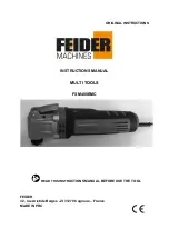 Предварительный просмотр 1 страницы Feider Machines FSM400BMC Instruction Manual