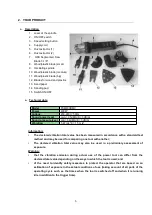 Предварительный просмотр 5 страницы Feider Machines FSM400BMC Instruction Manual