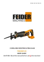 Feider Machines FSSAB20V-B User Manual preview