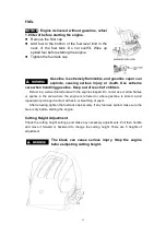 Preview for 13 page of Feider Machines FTDTR4870 Original Instructions Manual