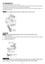 Предварительный просмотр 12 страницы Feider Machines FTDTR5220ES Original Instructions Manual