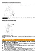 Предварительный просмотр 17 страницы Feider Machines FTDTR5220ES Original Instructions Manual