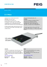 Preview for 1 page of Feig Electronic ID CPR30+ Quick Start Manual