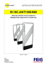 Feig Electronic ID ISC.ANT1300/680 Type A Application Note preview