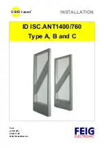 Feig Electronic ID ISC.ANT1400/760-A Installation Manual preview