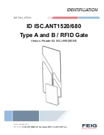 Предварительный просмотр 2 страницы Feig Electronic ID ISC.ANT1520/680 Installation Manual