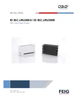 Предварительный просмотр 2 страницы Feig Electronic ID ISC.LRU3000-EU User Manual