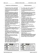 Предварительный просмотр 2 страницы Feig Electronic ID ISC.PRH101-A Installation Manual