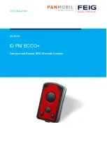 Предварительный просмотр 2 страницы Feig Electronic ID PM ECCO+ User Manual