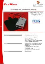 Preview for 1 page of Feig Electronic ID RED.M50-E Installation Manual