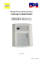 Предварительный просмотр 1 страницы Feig Electronic ID RWA12.ABC-A Mounting Instruction