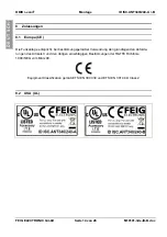 Preview for 14 page of Feig Electronic OBID i-Scan 1663.000.00.00 Installation Manual