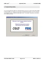 Preview for 5 page of Feig Electronic OBID i-scan ID ISC.ANT.UMUX Firmware Update
