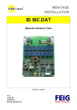 Preview for 1 page of Feig Electronic OBID i-scan ID ISC.DAT Montage, Installation