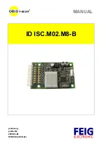 Feig Electronic OBID i-scan ID ISC.M02.M8-B Manual preview