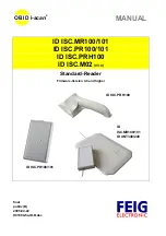 Feig Electronic OBID i-scan ID ISC.MR100 Manual предпросмотр