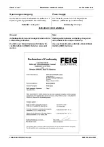 Preview for 2 page of Feig Electronic OBID i-scan ID ISC.PRH102-B Installation Manual