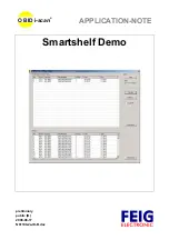 Preview for 1 page of Feig Electronic OBID i-scan Application Note