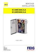 Feig Electronic Obid ID AWE3000.A-A Installation Manual preview