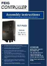 Preview for 1 page of Feig Electronic TST FUZ2 Assembly Instructions Manual