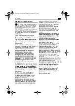 Предварительный просмотр 105 страницы FEIN Service KBM 32 Q Instruction Manual