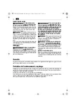 Предварительный просмотр 58 страницы Fein 7 170 02 61 09 0 Instruction Manual